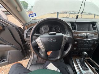 2017 INFINITI QX80 - Interior Steering Wheel With Keys Image